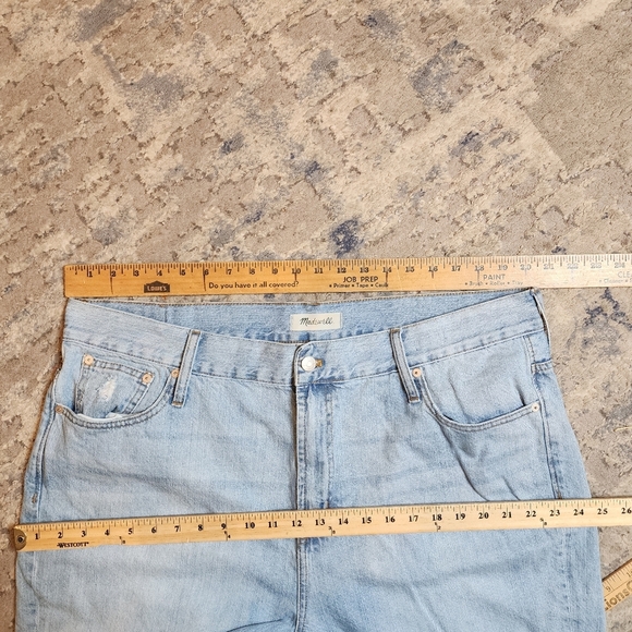 Madewell The Perfect Vintage Jean in Fitzgerald Wash Plus Size 35 Size 20 - Picture 4 of 16